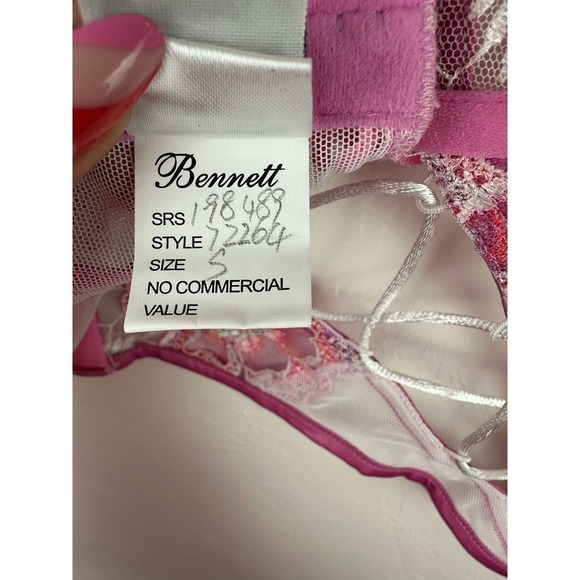 NWOT For Love and Lemons SAMPLE Tie Sleeve Corset SML - Picture 9 of 10